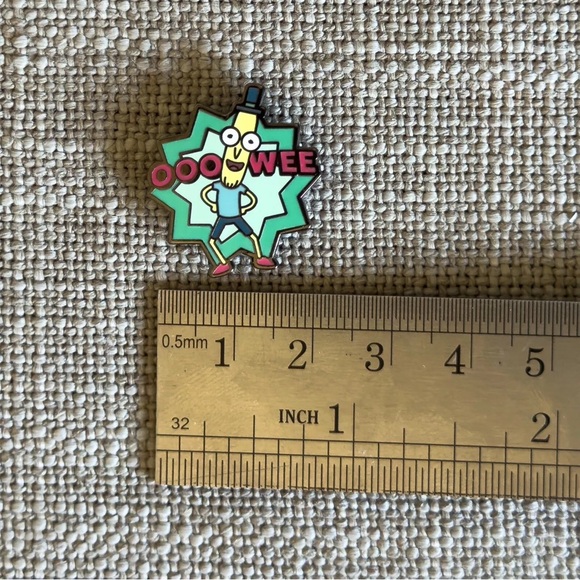 SDCC 2015 Adult Swim On The Green Rick And Morty Pin Mr. Poopybutthole Comic Con - Picture 8 of 8